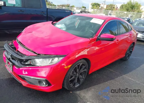 2019 Honda Civic Sport from USA, damaged, VIN 2HGFC2F81KH516670